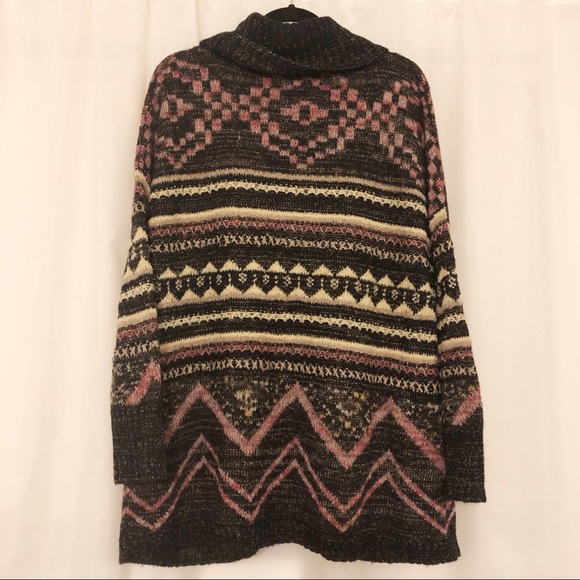 Lucky Brand Patterned Knit Sweater - Picture 2 of 5